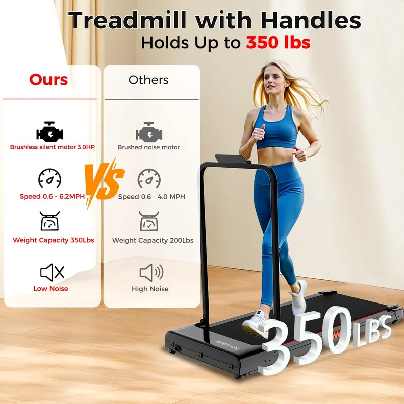 FutureGlide 3 in 1 Foldable Treadmills for Home